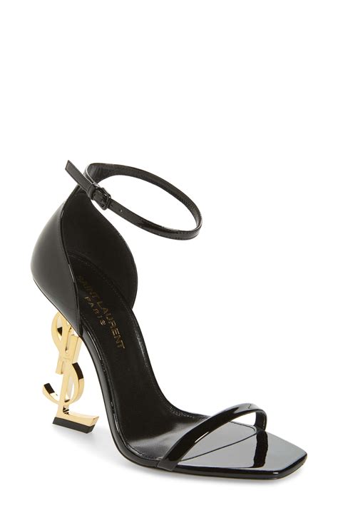 ysl heeled sandals